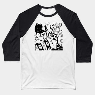 Hunter Ninja - transparent Baseball T-Shirt
